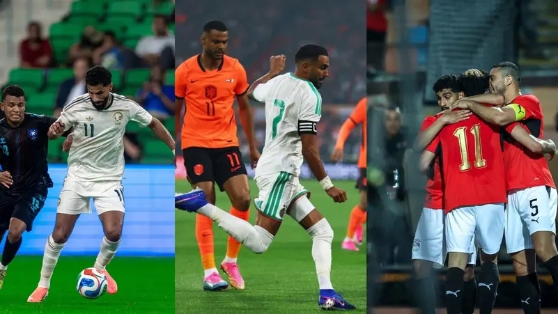 كأس العالم يرهق الجزائر والسعودية