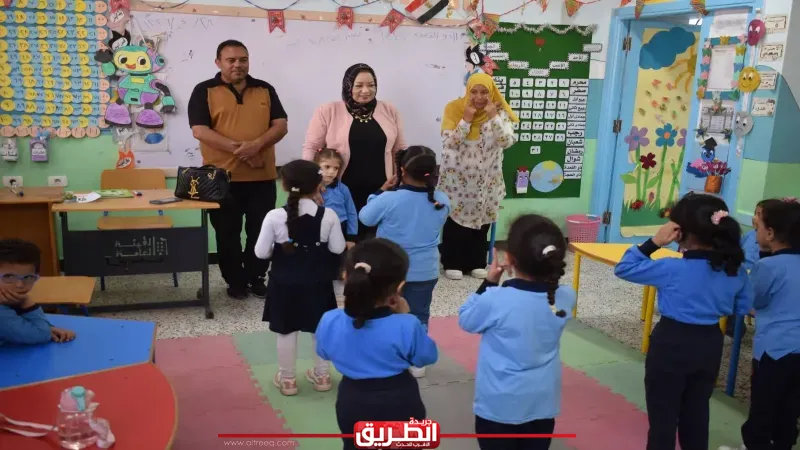 مديرة تعليم جنوب سيناء تتابع تنفيذ البرنامج العلاجي لتنمية مهارات القراءة والكتابة بالطور