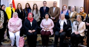 المسلمانى يستقبل خريجى دورة مفيد فوزى من أكاديمية ماسبيرو