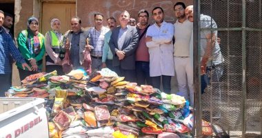 ضبط 410 كجم لحوم ودواجن غير صالحة للاستهلاك الآدمى فى سوهاج
