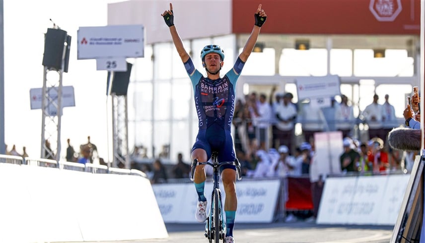 الإيطالي" تيبيري" بطلاً للمرحلة الثالثة من طواف الإمارات