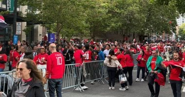 جماهير مصر تتوافد إلى ملعب مباراة إيران في كأس العالم 2026