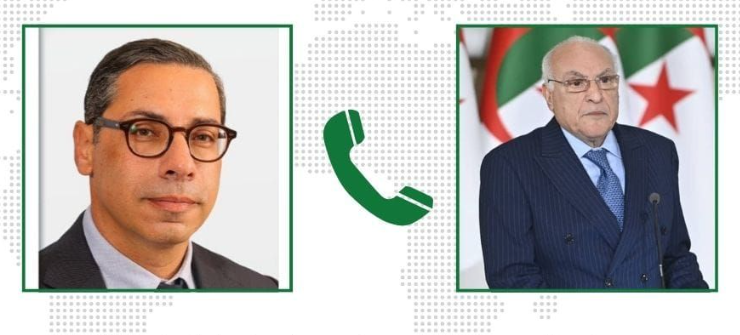 عطاف يتلقى اتصالا من وزير خارجية قبرص