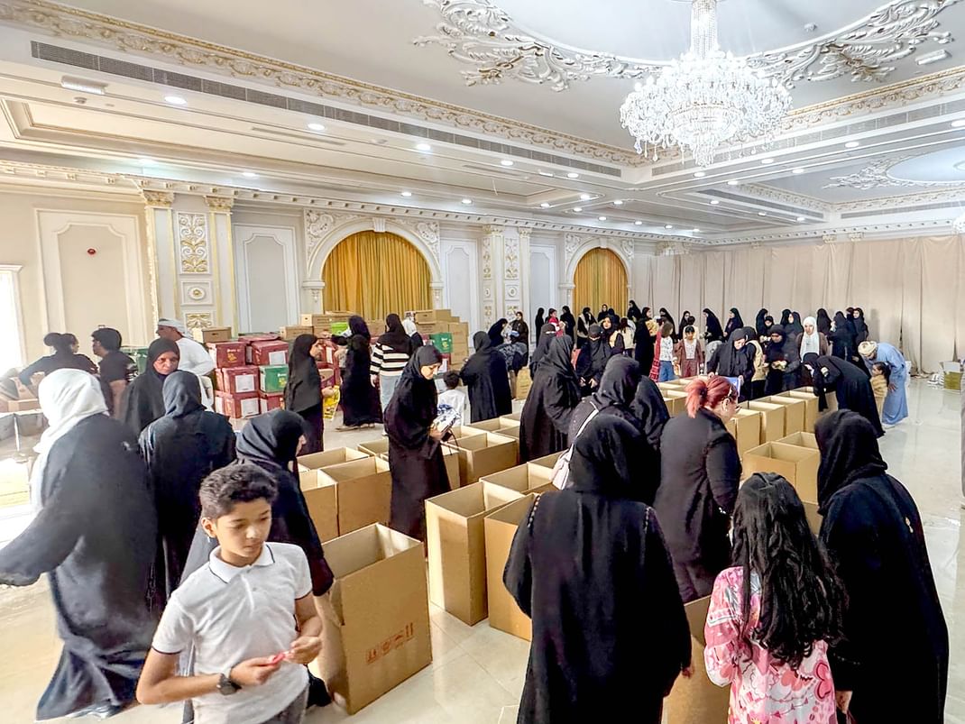 "عونك يا وطن".. يوزع 1500 طرد مير رمضاني للأسر المتعففة ضمن مبادرات عام الأسرة