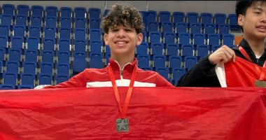 حمزة شوشة يحصد فضية كأس العالم لسيف المبارزة بصربيا