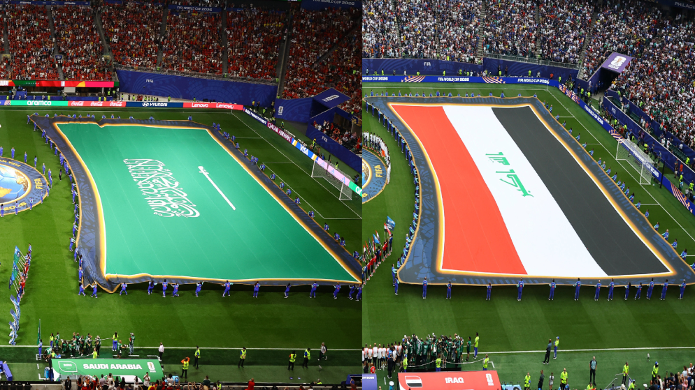 احترام المعتقدات.. فيفا يتخذ قرارا خاصا بشان علمي السعودية والعراق في الملاعب