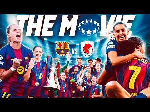 🍿🎥 THE MOVIE | FC BARCELONA 4 vs 0 OL LYONNES