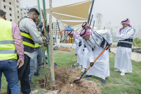 NHC تتفاعل مع اليوم العالمي للأرض بمبادرة تشجير في وجهة خزام