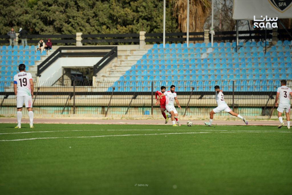 حمص الفداء يفوز على الشعلة في افتتاح الجولة الثامنة من الدوري الممتاز