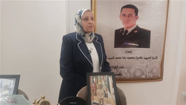 مها شعبان، أم الشهيد التي حولت الفقد إلى فخر بالبطل وعطاء للوطن