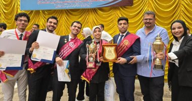 جامعة بني سويف تحصد المركز الأول في مسابقة الطالب المثالى