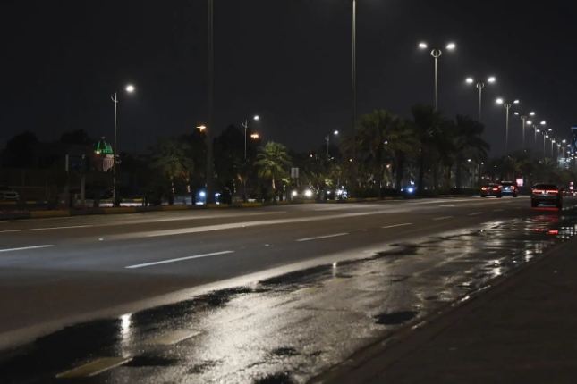 أمطار غزيرة على منطقة الباحة حتى مساء السبت