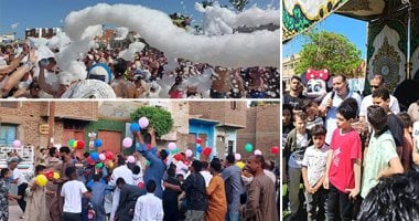 من أسوان للإسكندرية.. أجواء البهجة والفرحة تعم المحافظات ثالث أيام عيد الأضحى المبارك.. أجواء احتفالية على كورنيش النيل وحدائق الحيوانات حول مصر.. مشاهد ساحرة وإقبال جماهيرى واسع على الرحلات النيلية..