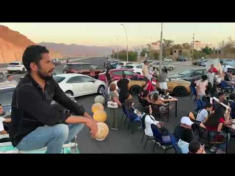 من الفجر صاحيين في شرم الشيخ.. المصريين بيتابعوا مباراة مصر وإيران