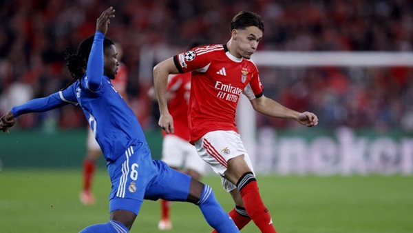 دوري أبطال أوروبا، تعادل سلبي بين ريال مدريد وبنفيكا في الشوط الأول