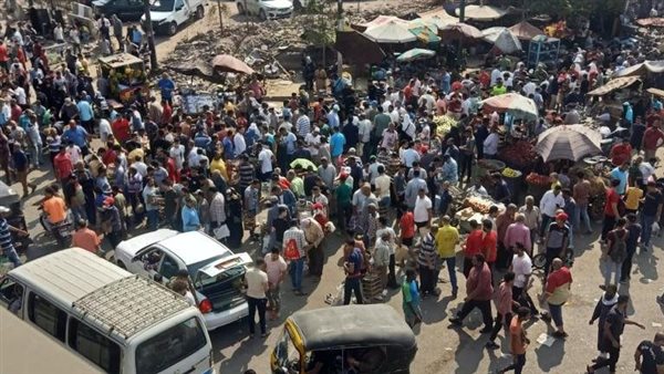 محافظة الجيزة تمنع إقامة سوق الجمعة العشوائي بشارع الدكتور لاشين بحي الهرم