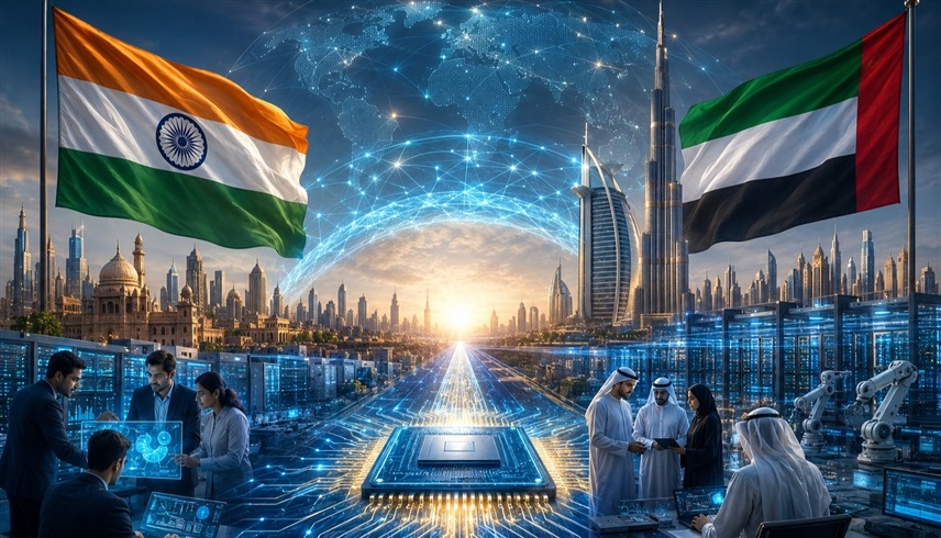 تقرير: الإمارات والهند ترسمان ملامح الاقتصاد العالمي القائم على الذكاء الاصطناعي