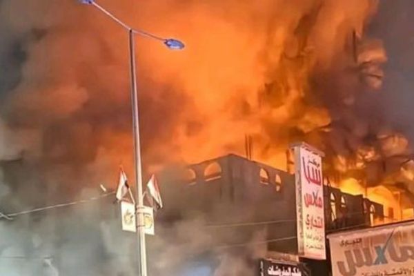 مأرب: ارتفاع حصيلة ضحايا حريق المحل التجاري