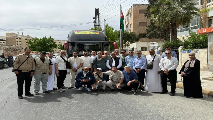 البعثة الإعلامية الأردنية تنطلق إلى الديار المقدسة لتغطية موسم حج 1447هـ