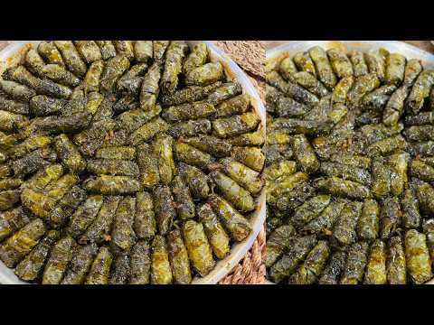 طريقة عمل ورق عنب بالأرز البايت | البلدي يوكل مع الشيف نونا