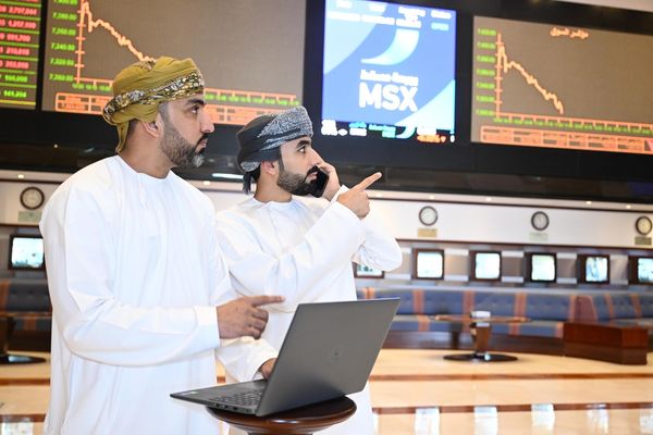مؤشر بورصة مسقط يغلق منخفضًا بنسبة 0.21 بالمائة