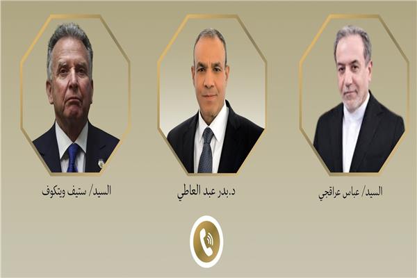 عبد العاطي يبحث مع عراقجي وويتكوف سبل دفع المسار التفاوضي