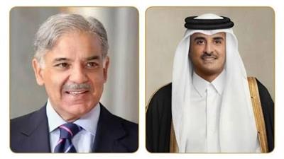 أمير قطر ورئيس وزراء باكستان يؤكدان دعم جهود خفض التوتر