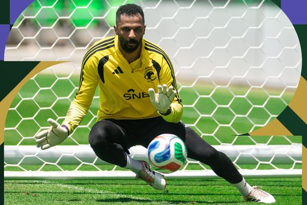 العويس يشارك في تدريبات الأخضر وتأكد جاهزيته لمواجهة إسبانيا