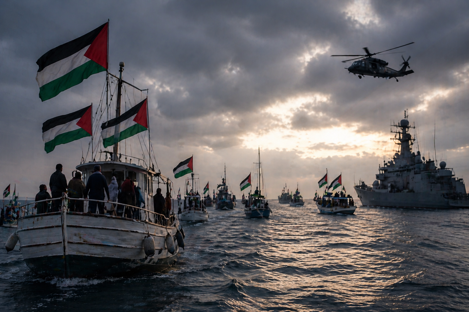 جو 24 : تصعيد ضد “أسطول الصمود”.. البرغوثي: انتهاك صارخ للقانون الدولي وخشية من تنامي التضامن العالمي مع غزة
