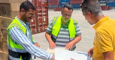 الرقابة على الصادرات تواصل العمل بميناء السويس خلال العطلة لتسريع الإفراج الجمركى