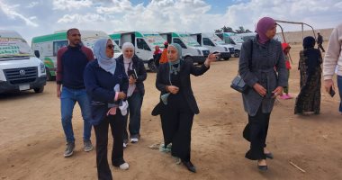 الكشف على 875 مواطنا خلال قافلة طبية مجانية بقرية أبوجازية فى الإسماعيلية