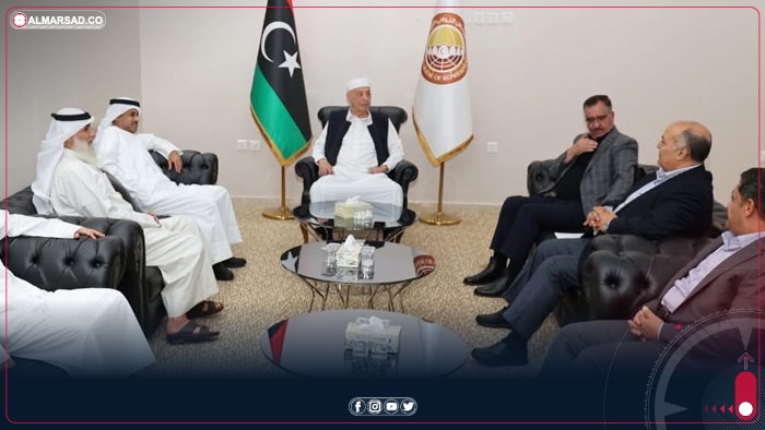 عقيلة صالح يبحث الترتيبات النهائية لانعقاد مؤتمر المجلس البرلماني الآسيوي الأفريقي في بنغازي