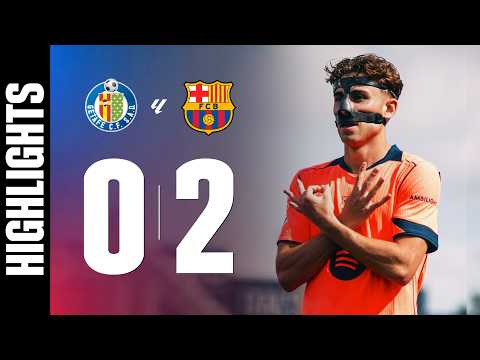 GETAFE 0 vs 2 FC BARCELONA
