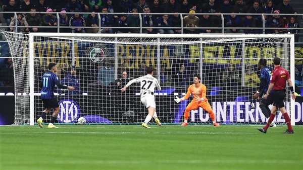 الدوري الإيطالي، إنتر ميلان ويوفنتوس يتعادلان 1/1 في الشوط الأول