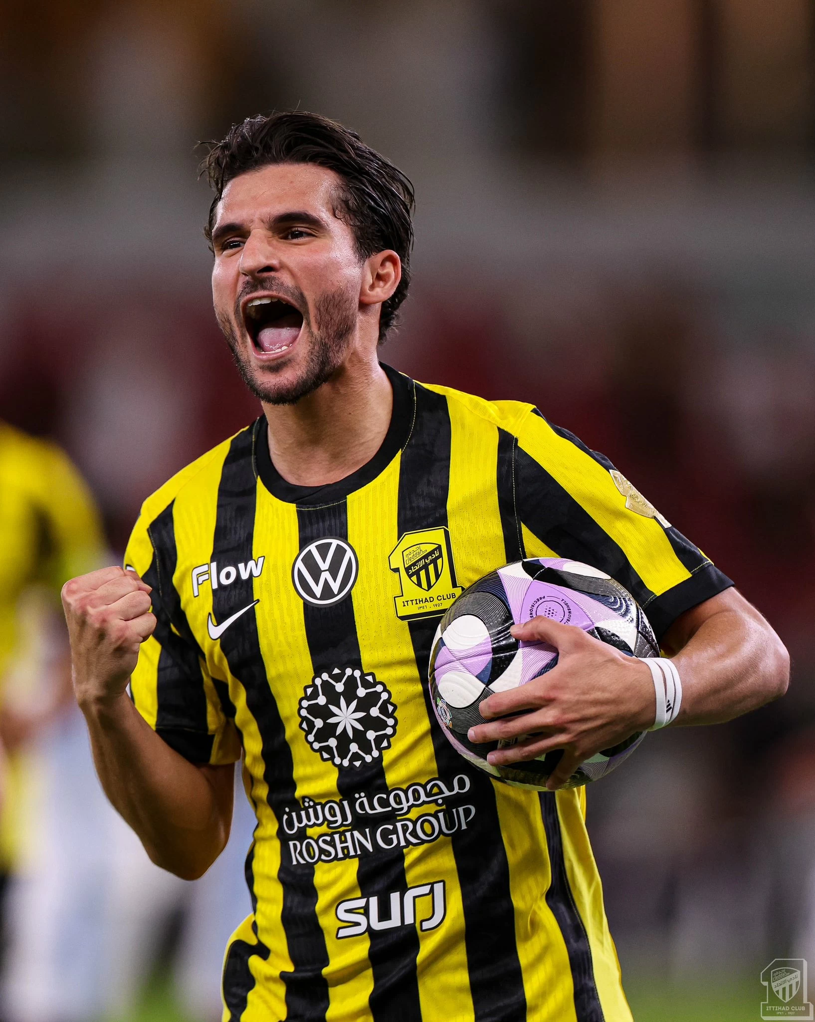 الاتحاد يفقد عوار قبل مواجهة القادسية
