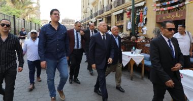 محافظ القاهرة يتفقد مشروعات إحياء التراث بمنطقة القاهرة التاريخية