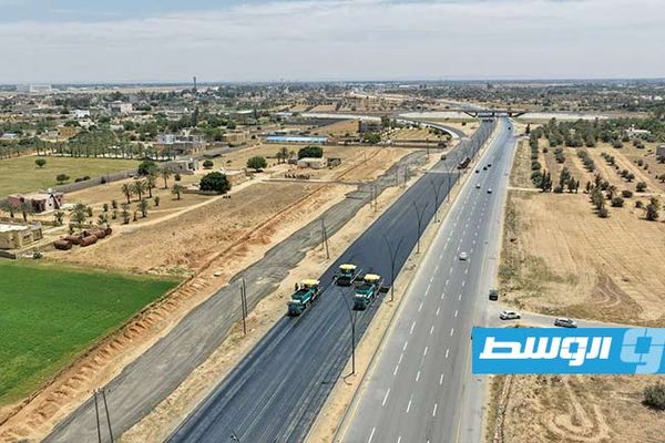 قفل جزئي لطريق المطار بطرابلس ثلاثة أيام لاستكمال أعمال الرصف والصيانة
