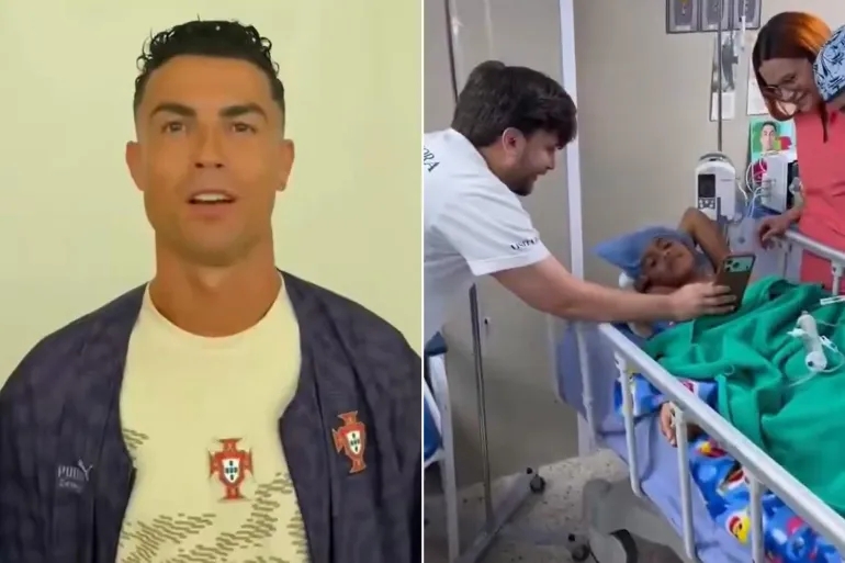 بالفيديو.. رسالة مؤثرة من رونالدو لطفل منكوب في فنزويلا