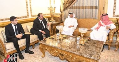 وزراء وكبار رجال الدولة وسفراء الدول فى عزاء والد السفير السعودى بالقاهرة
