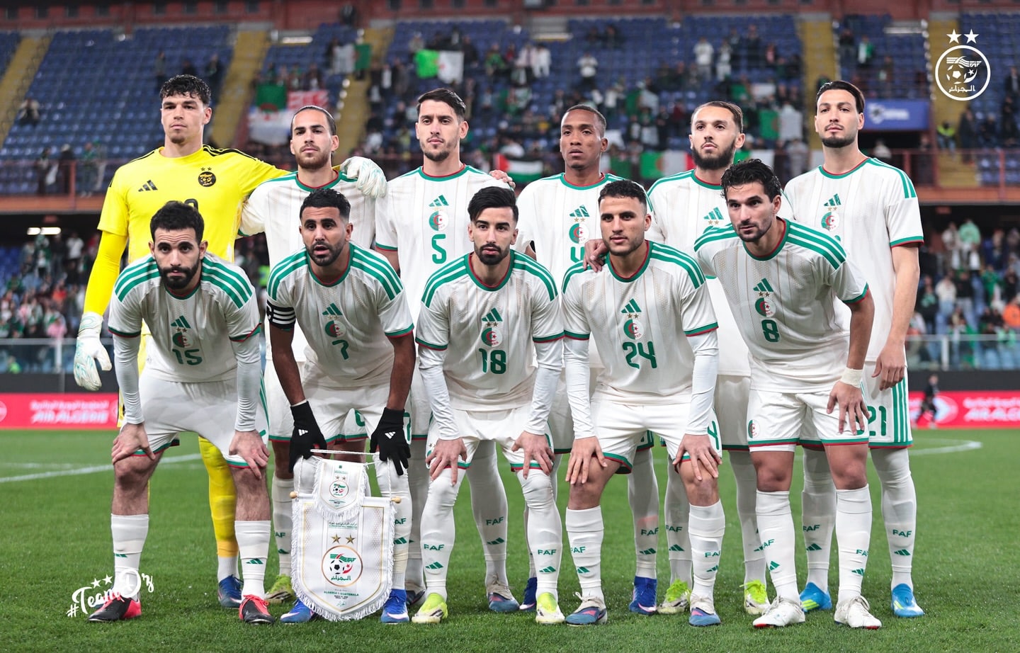 “فيفا” تكشف أرقام لاعبي “الخضر”.. من صاحب الرقم 10 في كأس العالم؟