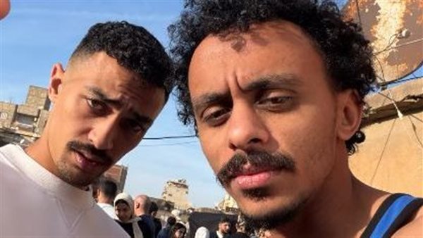 أحمد غزي وكزبرة يستأنفان تصوير فيلم "محمود التاني" بأحد الأماكن الشعبية