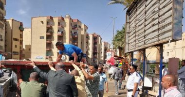 حملات مكثفة غرب سوهاج لإزالة التعديات والإشغالات