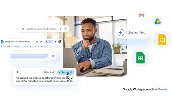 جوجل تدمج جيميناي في Workspace، كل ما تحتاج معرفته عن التحديثات الجديدة