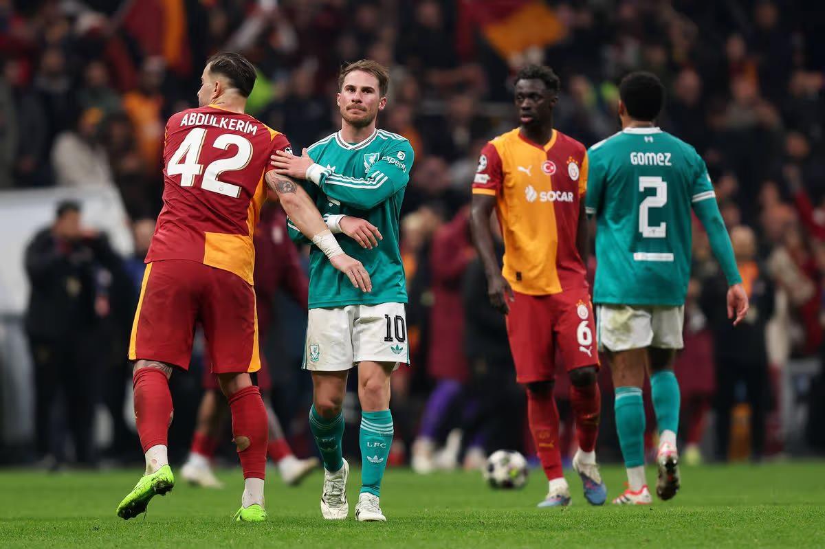 أوبتا تتوقع الفائز من مباراة ليفربول وجالطة سراي في دوري أبطال أوروبا
