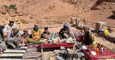 632 سائحا وزائرا بمدينة سانت كاترين لزيارة مقدساتها الدينية