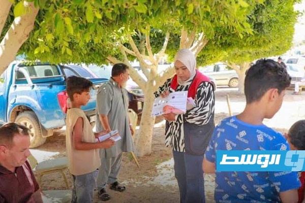حملة صحية لمكافحة فيروس العوز المناعي والالتهاب الكبدي في تاجوراء