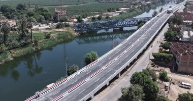 كوبري أبوشوشة العلوي بأبوتشت يفتح طريق التنمية ويربط القرى بخدماتها