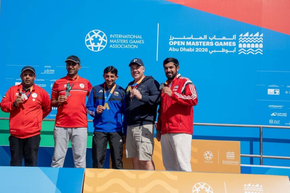 جمعة بن دلموك يفوز بذهبية «ألعاب الماسترز» لرماية «تراب»