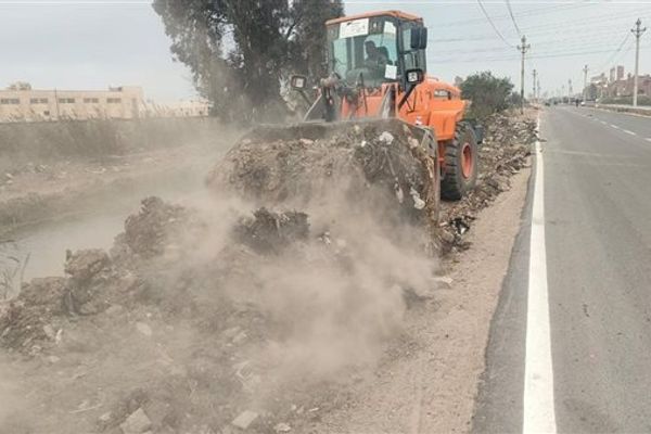 حملة مكبرة لرفع تراكمات المخلفات بالغربية استعدادًا لعيد الفطر المبارك