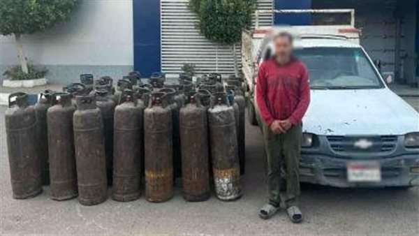 ضبط سائق لبيعه أسطوانات غاز بأزيد من السعر الرسمي في الدقهلية